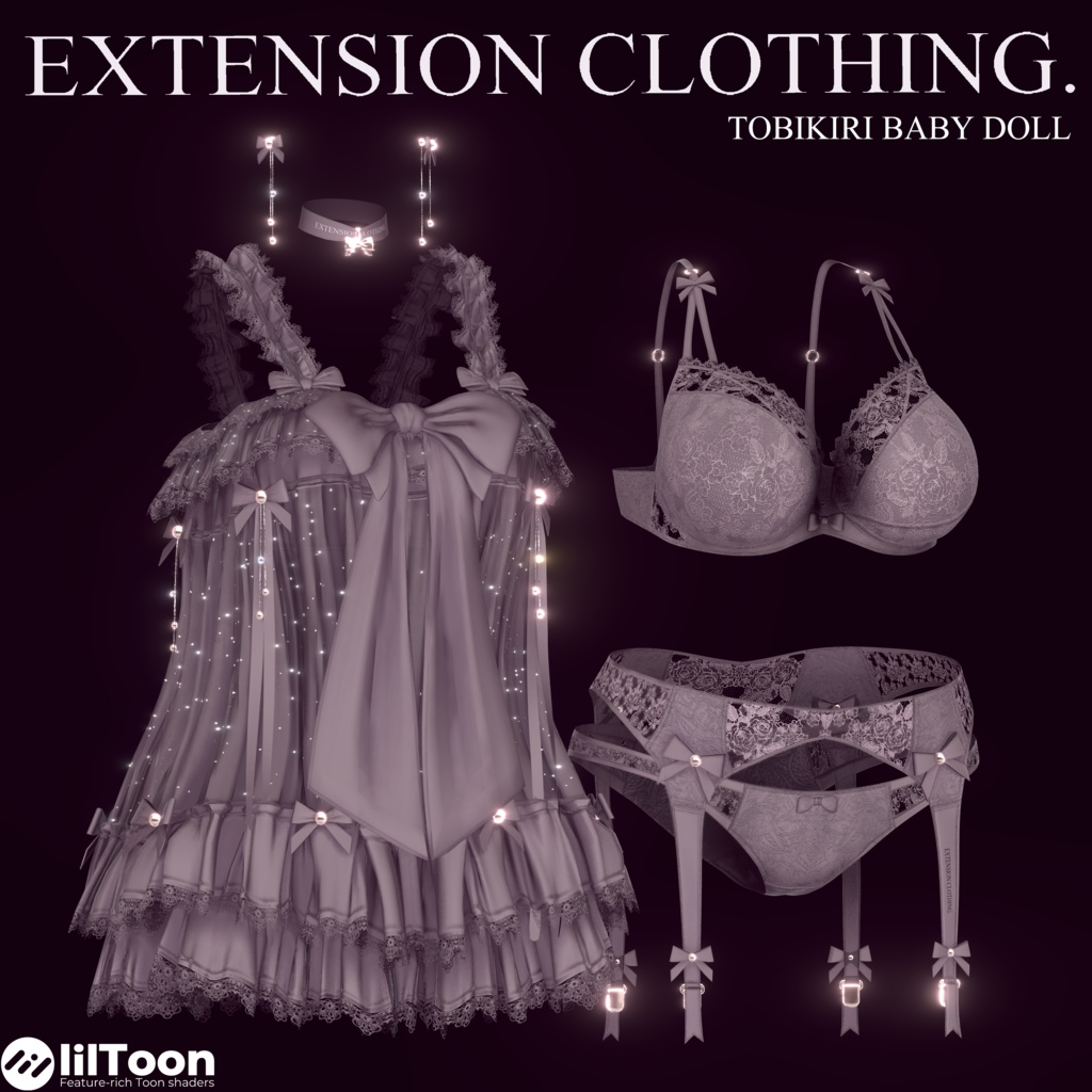 2024年第3弾『とびきりベビードール & ランジェリーセット』- Tobikiri Babydoll Set -💜