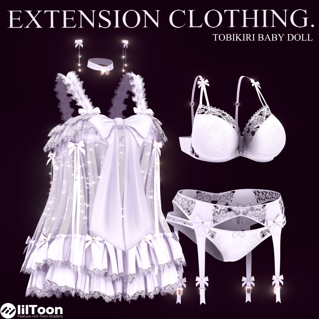 2024年第3弾『とびきりベビードール & ランジェリーセット』- Tobikiri Babydoll Set -💜