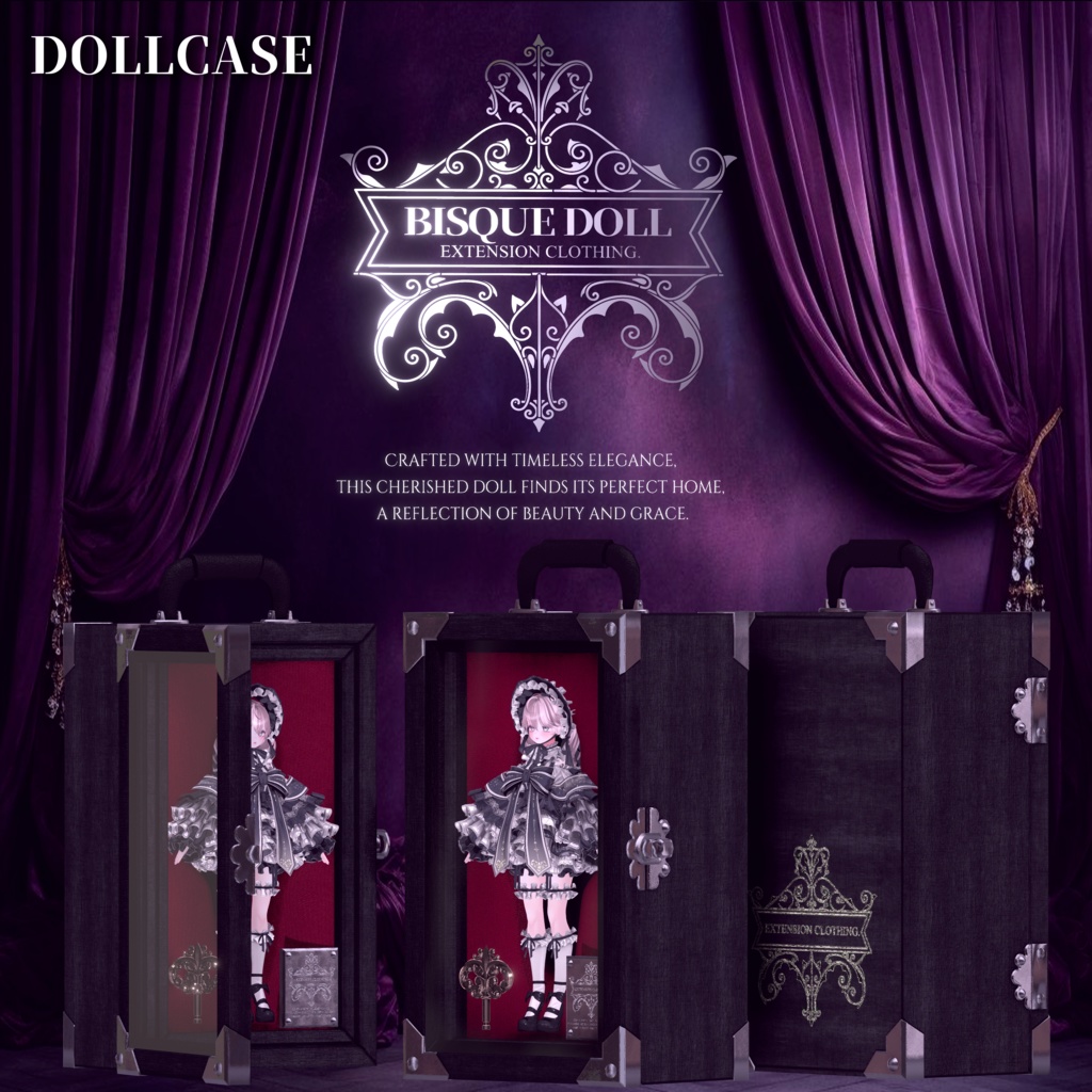 2024年第9弾『BISQUE DOLL - ビスクドール - 』ギミック付きドール衣装💜14アバター対応