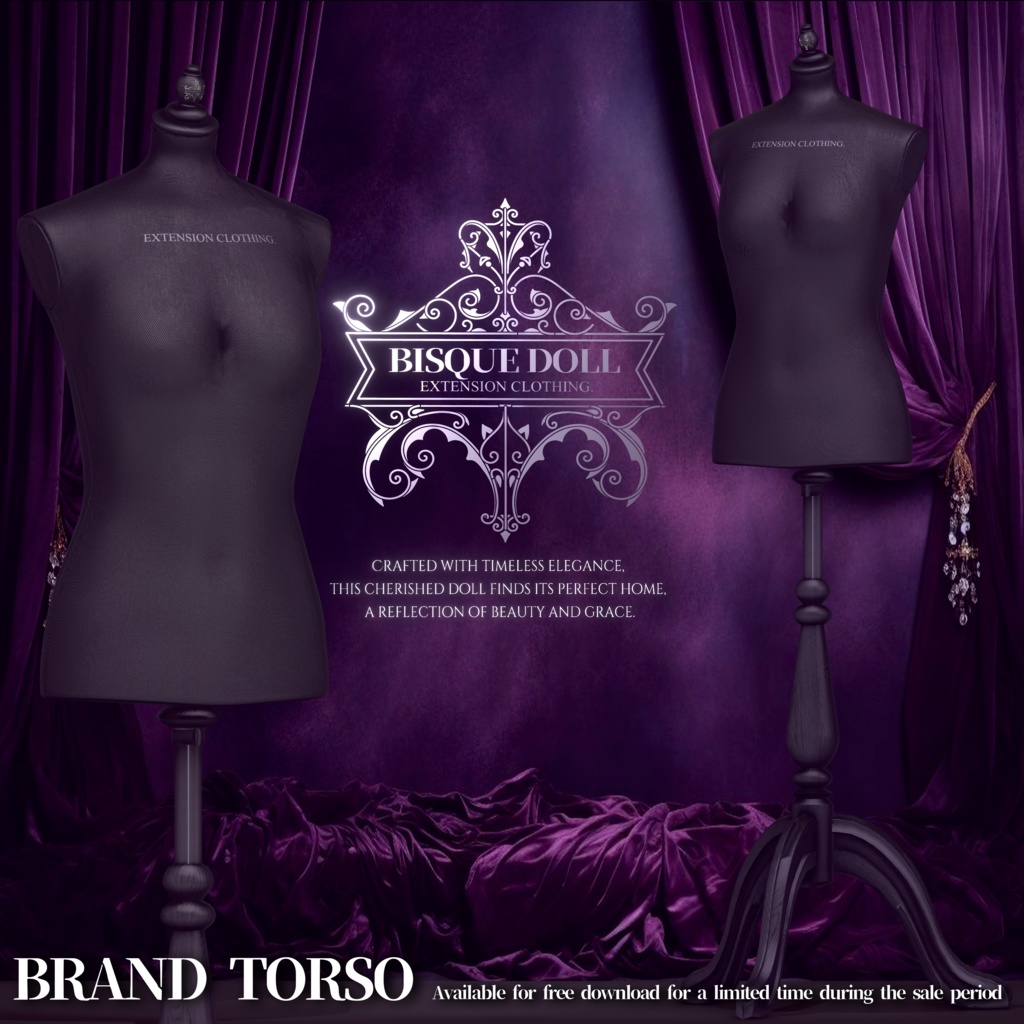 2024年第9弾『BISQUE DOLL - ビスクドール - 』ギミック付きドール衣装💜14アバター対応