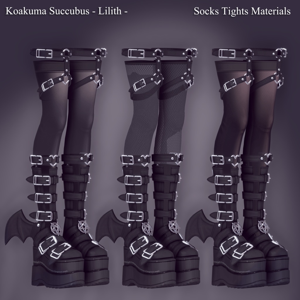 2024年第10弾『小悪魔サキュバス - リリス - 』Koakuma Succubus Lilith💜 EXTENSION CLOTHING xサキュバス酒場コラボ衣装