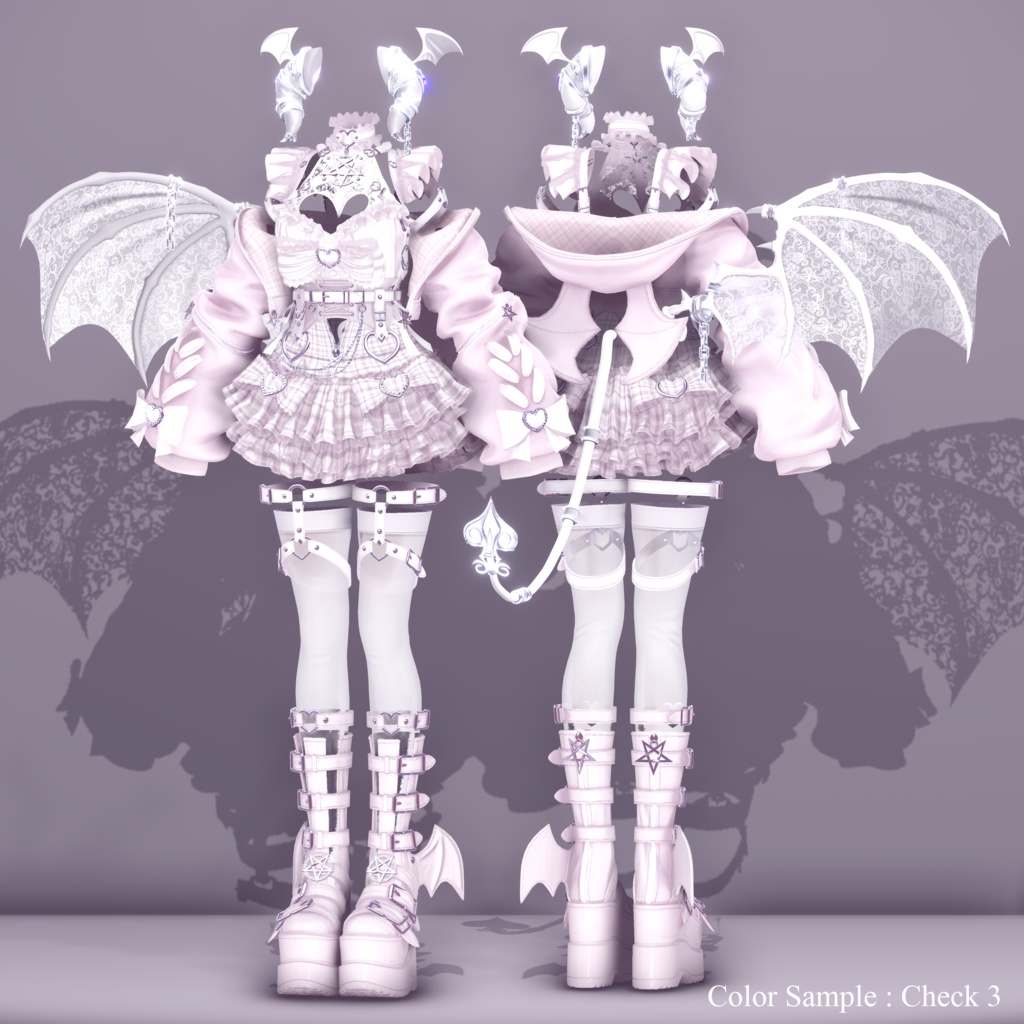 2024年第10弾『小悪魔サキュバス - リリス - 』Koakuma Succubus Lilith💜 EXTENSION CLOTHING xサキュバス酒場コラボ衣装