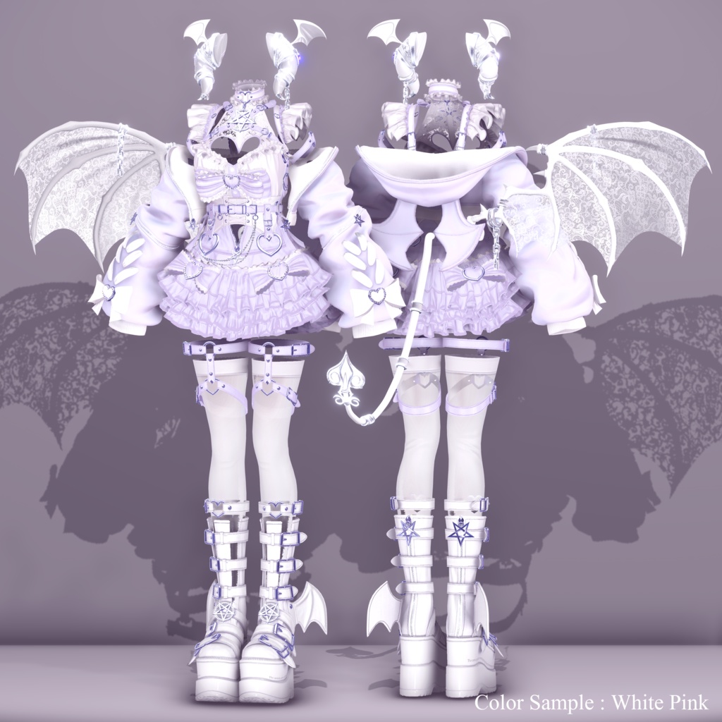 2024年第10弾『小悪魔サキュバス - リリス - 』Koakuma Succubus Lilith💜 EXTENSION CLOTHING xサキュバス酒場コラボ衣装
