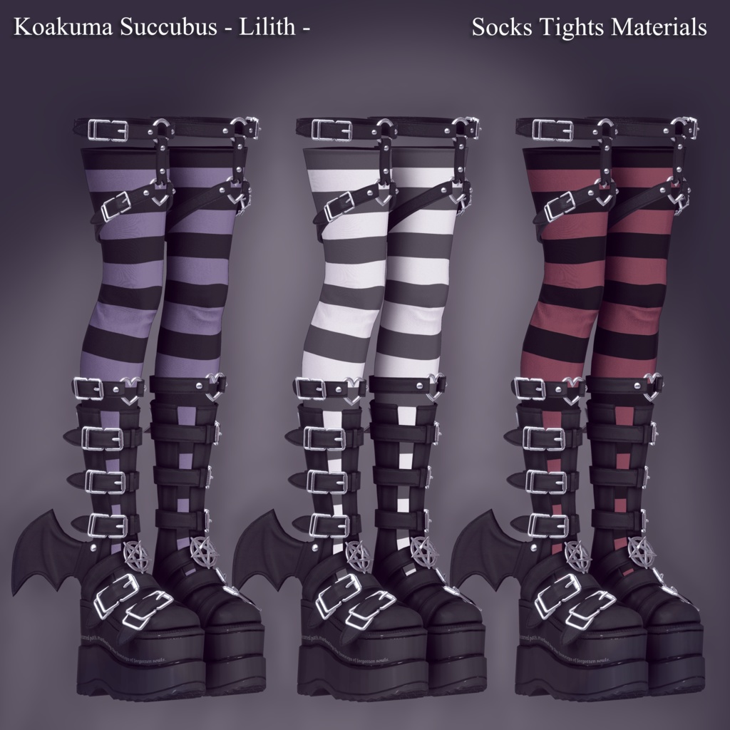 2024年第10弾『小悪魔サキュバス - リリス - 』Koakuma Succubus Lilith💜 EXTENSION CLOTHING xサキュバス酒場コラボ衣装