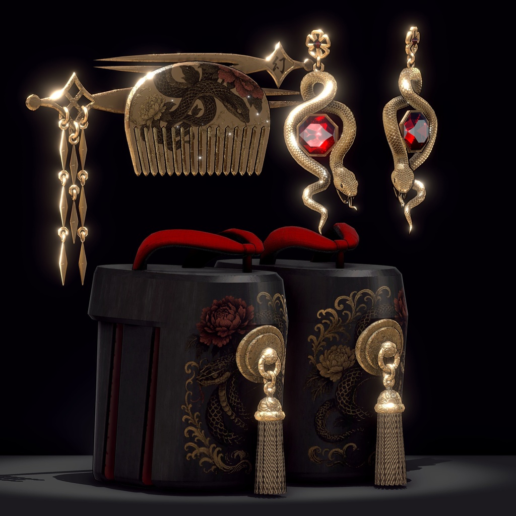 🌸2025年第5弾『幻影和装 - 月華ノ蛇艶 🐍🌕』 Genei Waso - Gekka no Jaen