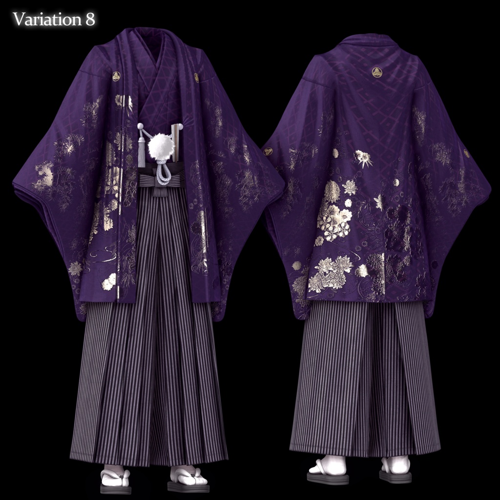 2025年最終作『羽織袴 - 天星 Tensei 』メンズ専用🌸