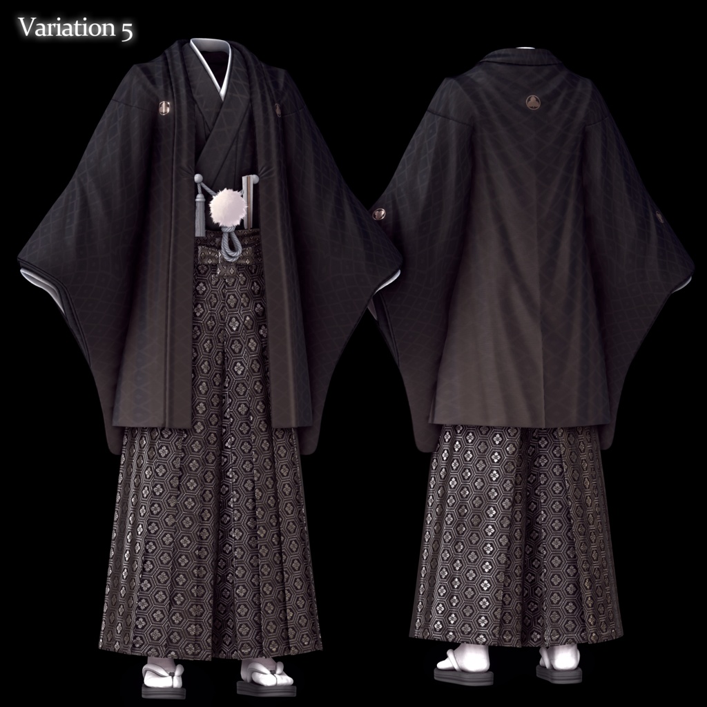 2025年最終作『羽織袴 - 天星 Tensei 』メンズ専用🌸