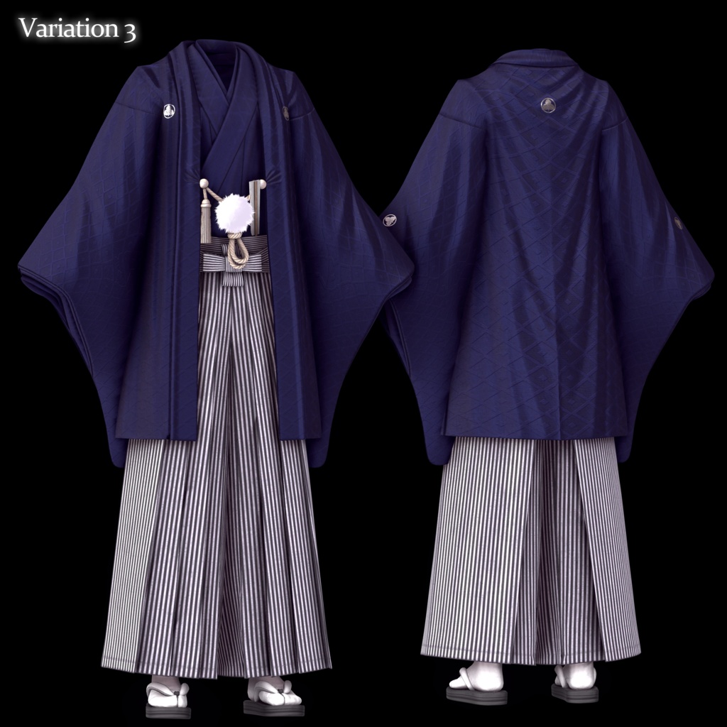 2025年最終作『羽織袴 - 天星 Tensei 』メンズ専用🌸