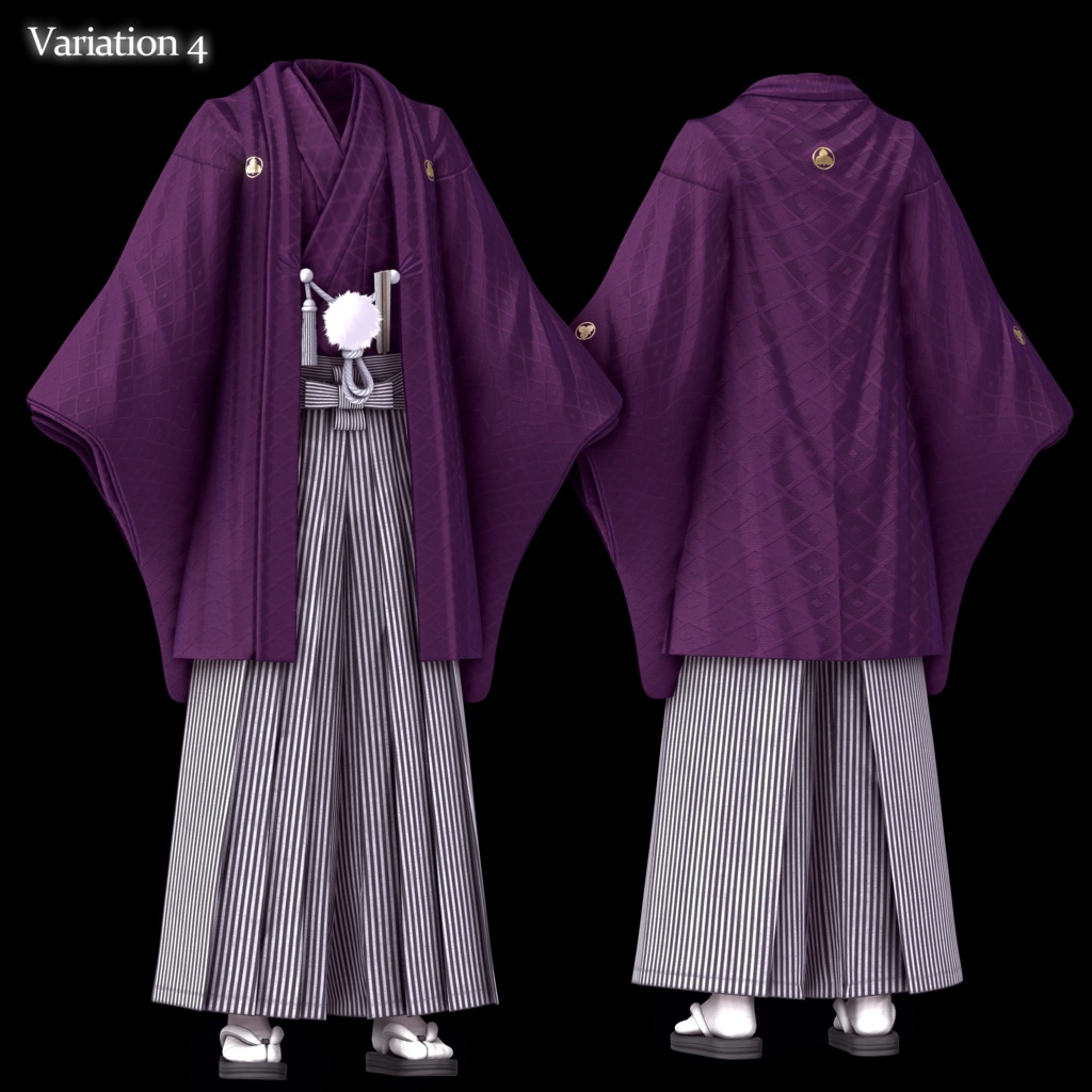 2025年最終作『羽織袴 - 天星 Tensei 』メンズ専用🌸