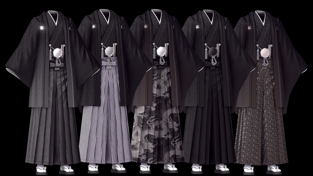 2025年最終作『羽織袴 - 天星 Tensei 』メンズ専用🌸