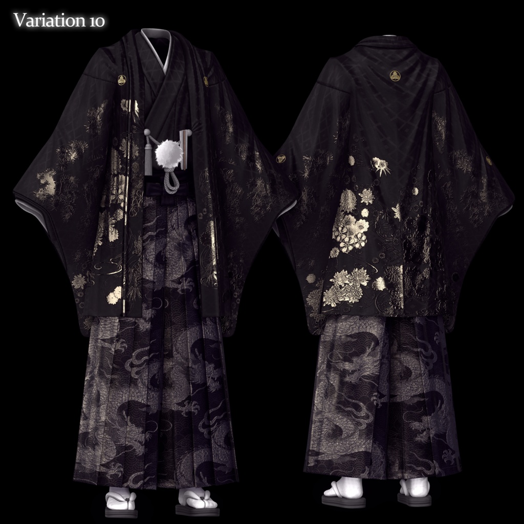 2025年最終作『羽織袴 - 天星 Tensei 』メンズ専用🌸