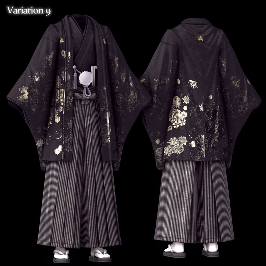 2025年最終作『羽織袴 - 天星 Tensei 』メンズ専用🌸