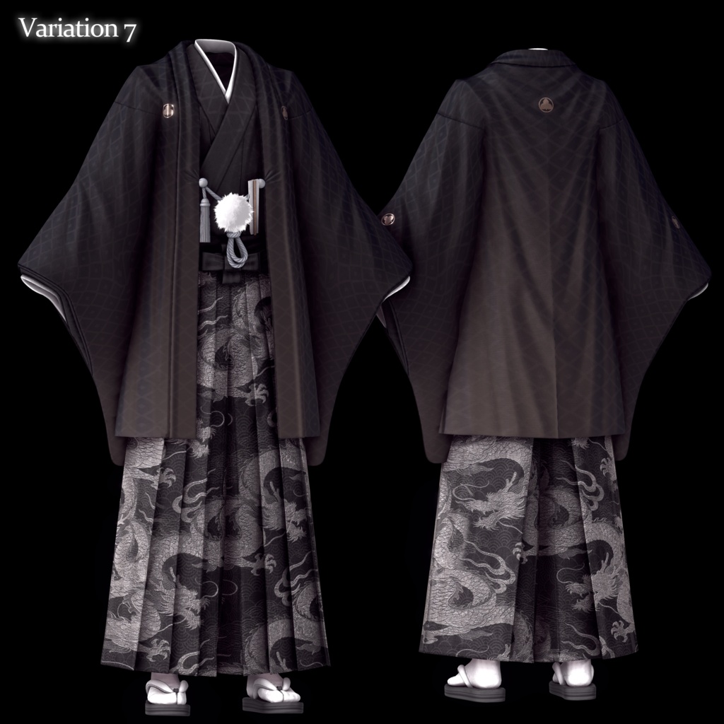 2025年最終作『羽織袴 - 天星 Tensei 』メンズ専用🌸