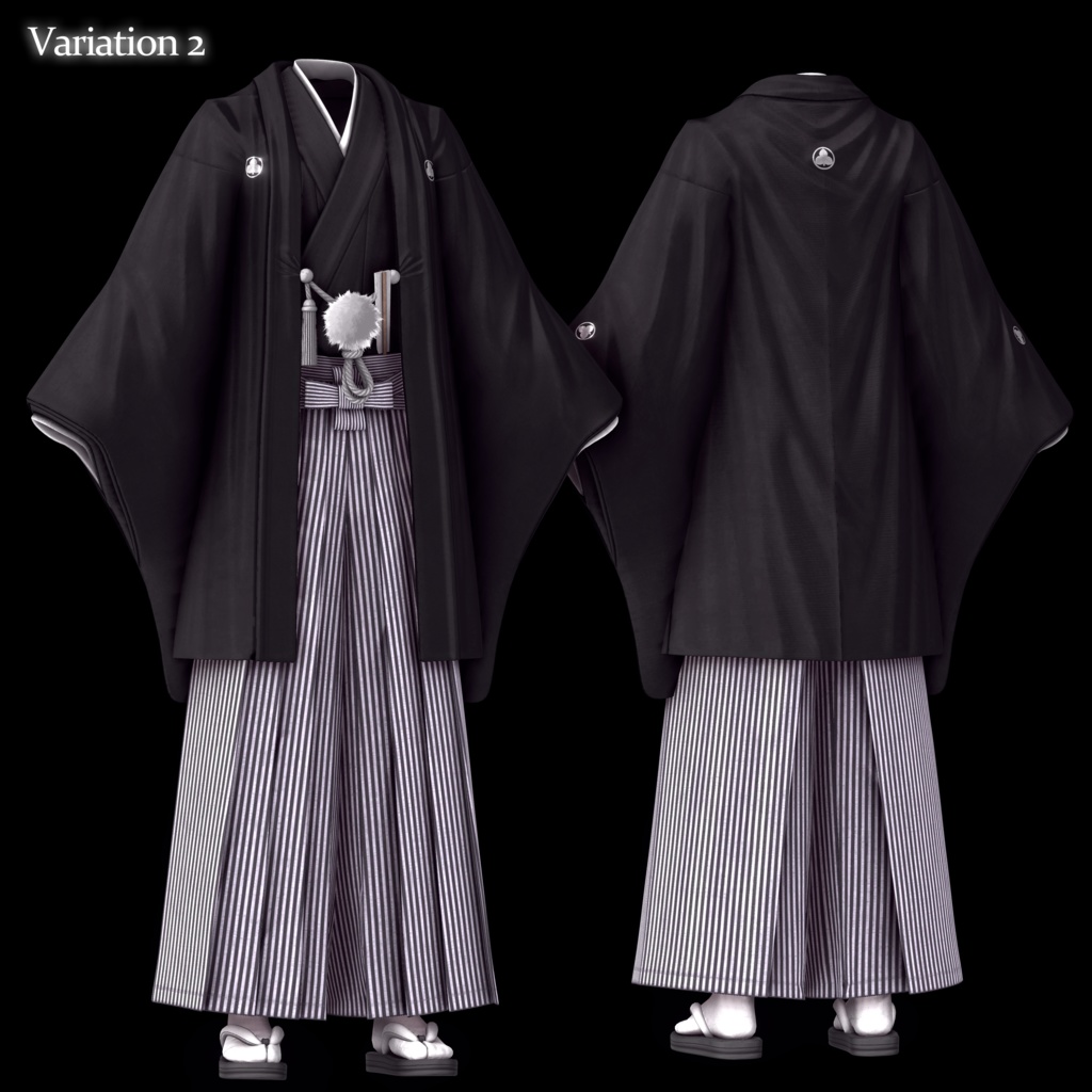 2025年最終作『羽織袴 - 天星 Tensei 』メンズ専用🌸