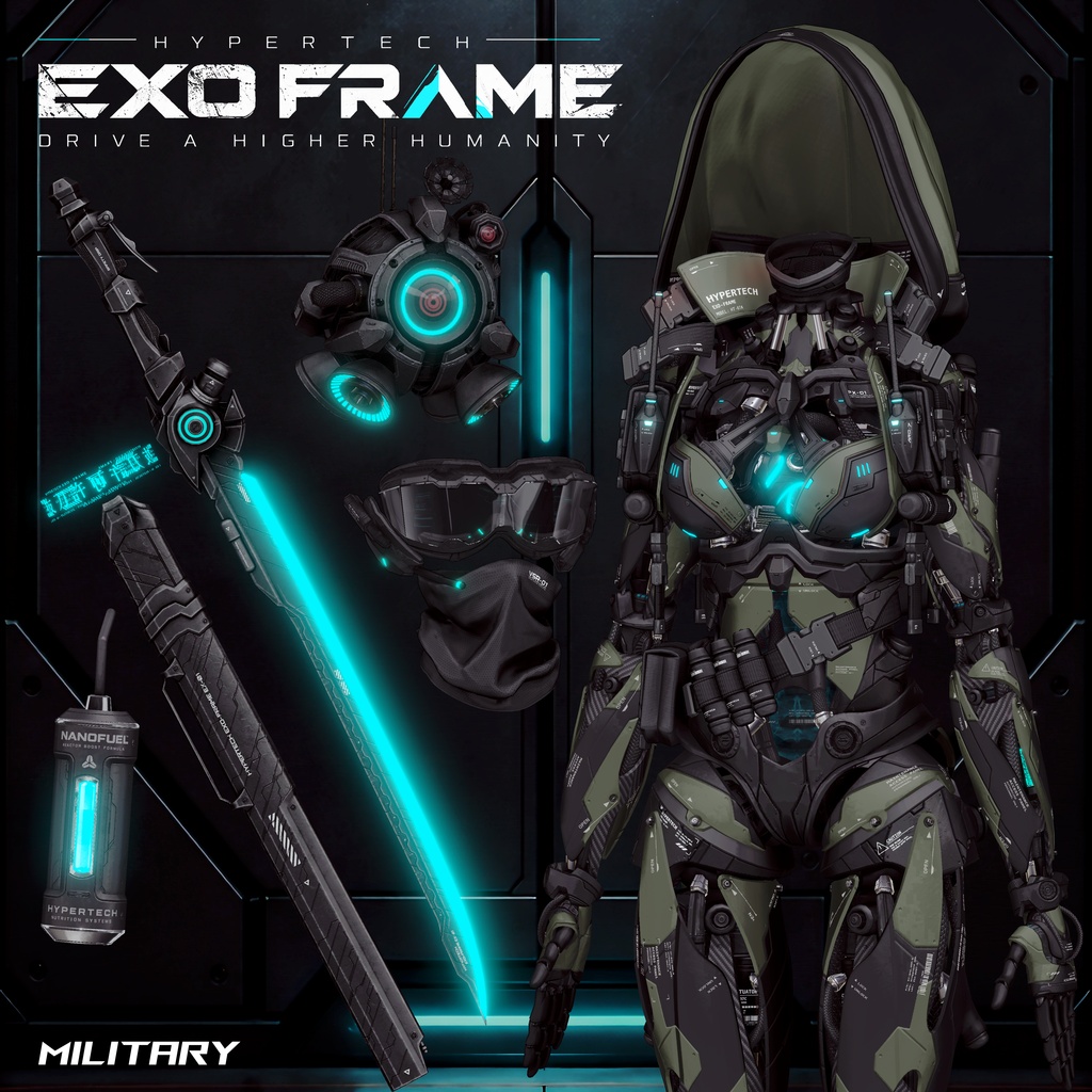 2026年第5弾『HYPERTECH EXO-FRAME』🏍🤖
