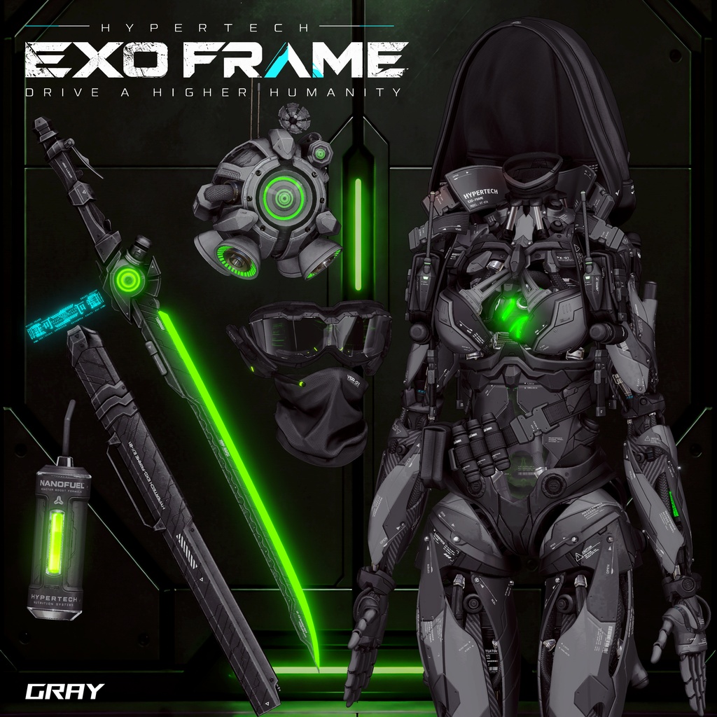 2026年第5弾『HYPERTECH EXO-FRAME』🏍🤖