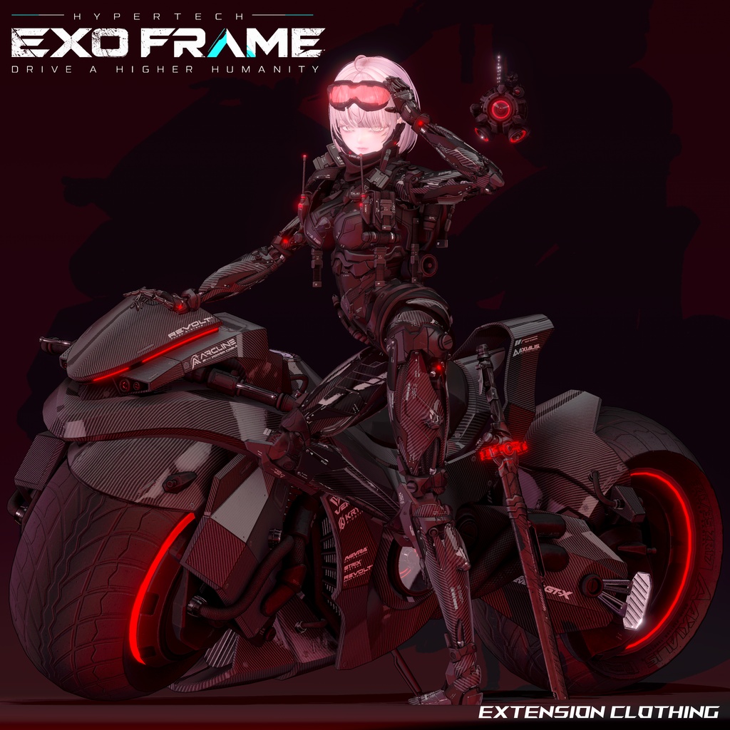 2026年第5弾『HYPERTECH EXO-FRAME』🏍🤖