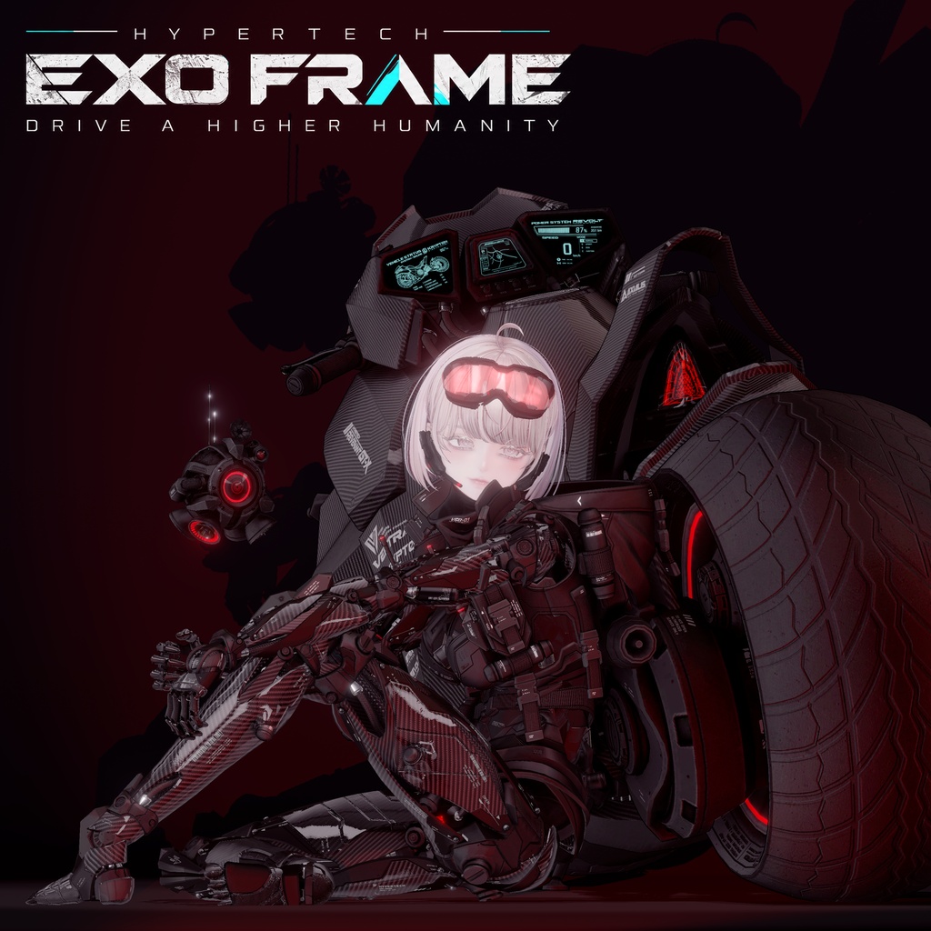 2026年第5弾『HYPERTECH EXO-FRAME』🏍🤖