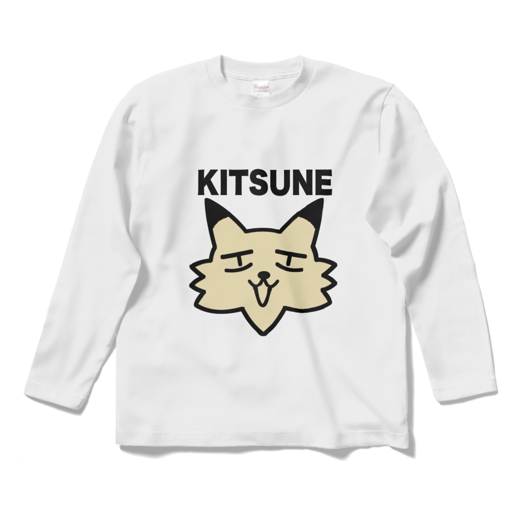 クソダサKITSUNEロンT(ブラック・ネイビー・ホワイト)