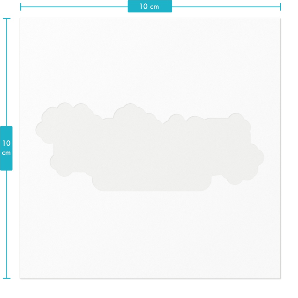【白亜リラ】ロゴステッカー