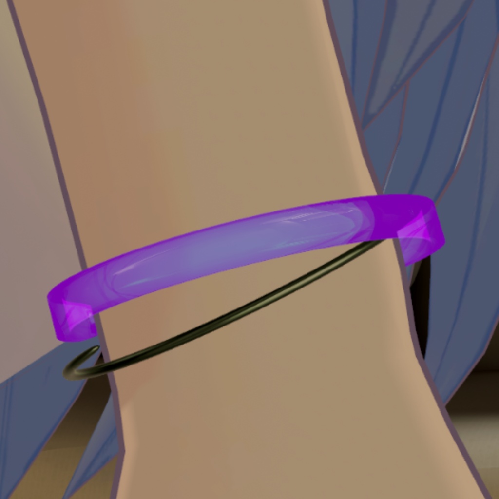 ぽわぽわ光るブレスレット