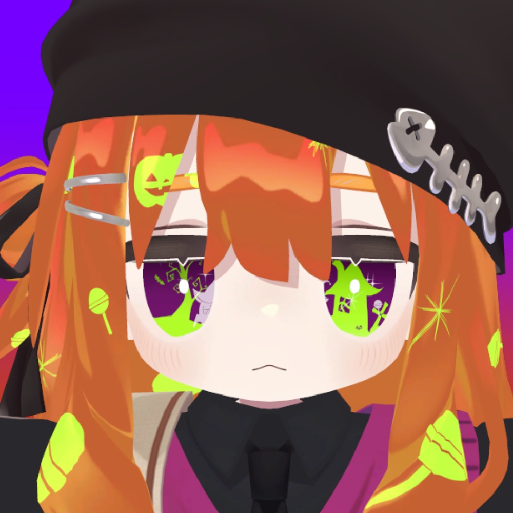 【キプフェル対応】 動く!ハロウィンアイテクスチャ