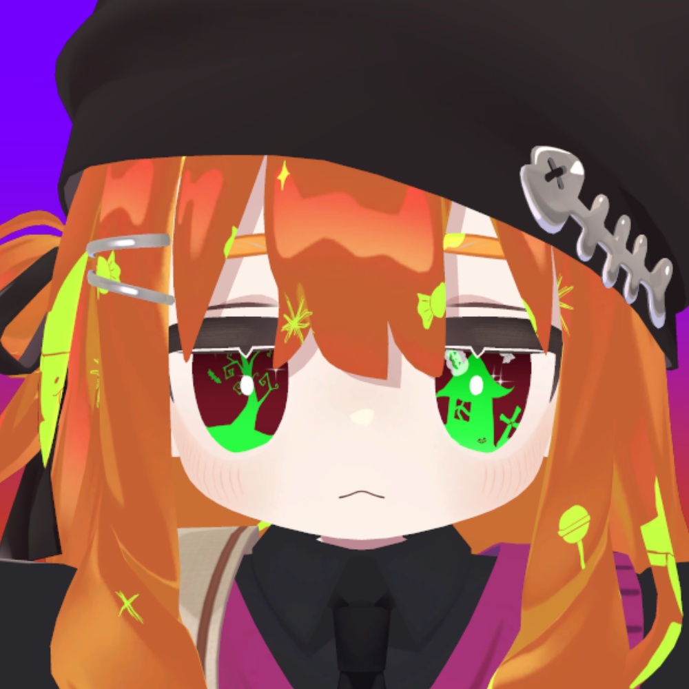 【キプフェル対応】 動く!ハロウィンアイテクスチャ