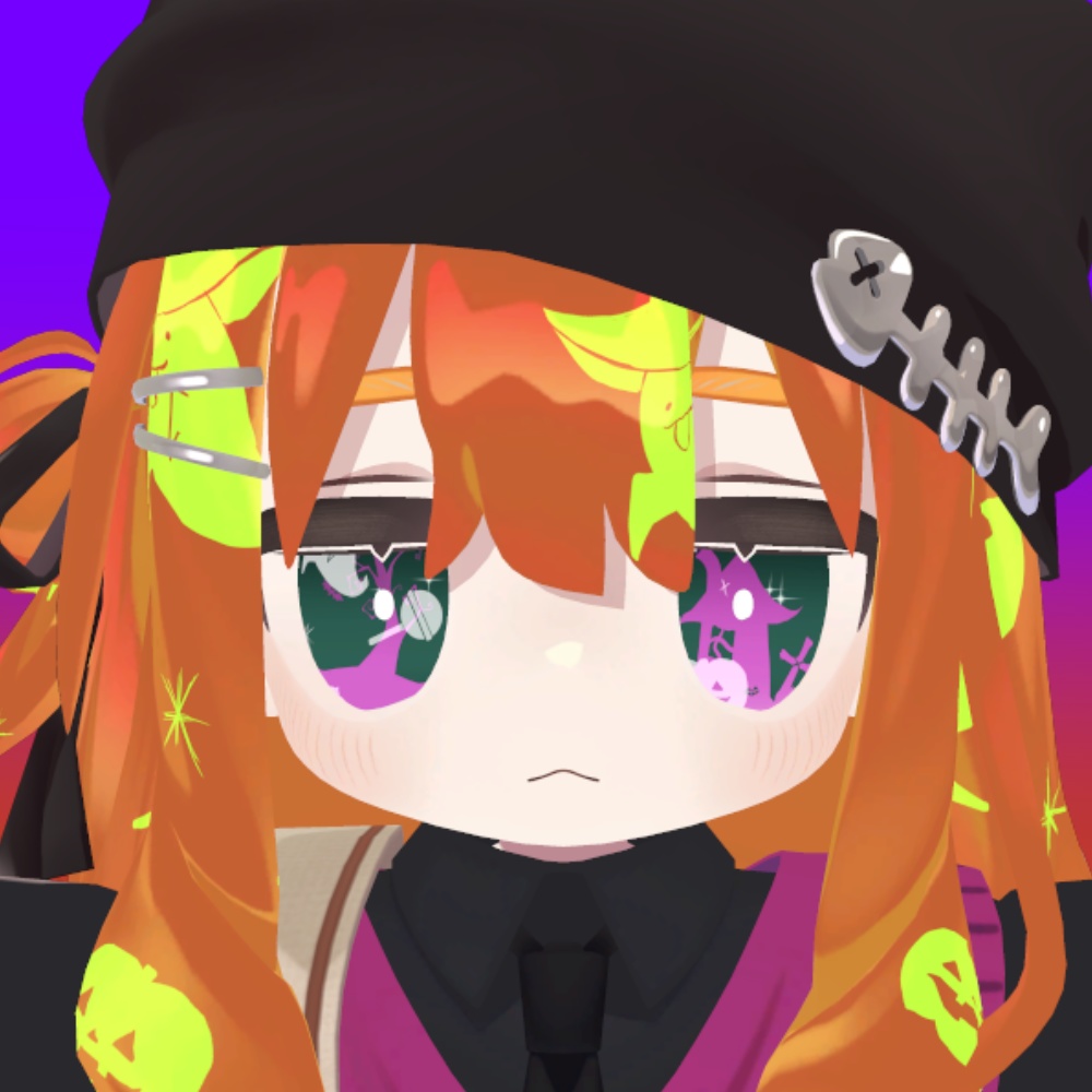 【キプフェル対応】 動く!ハロウィンアイテクスチャ