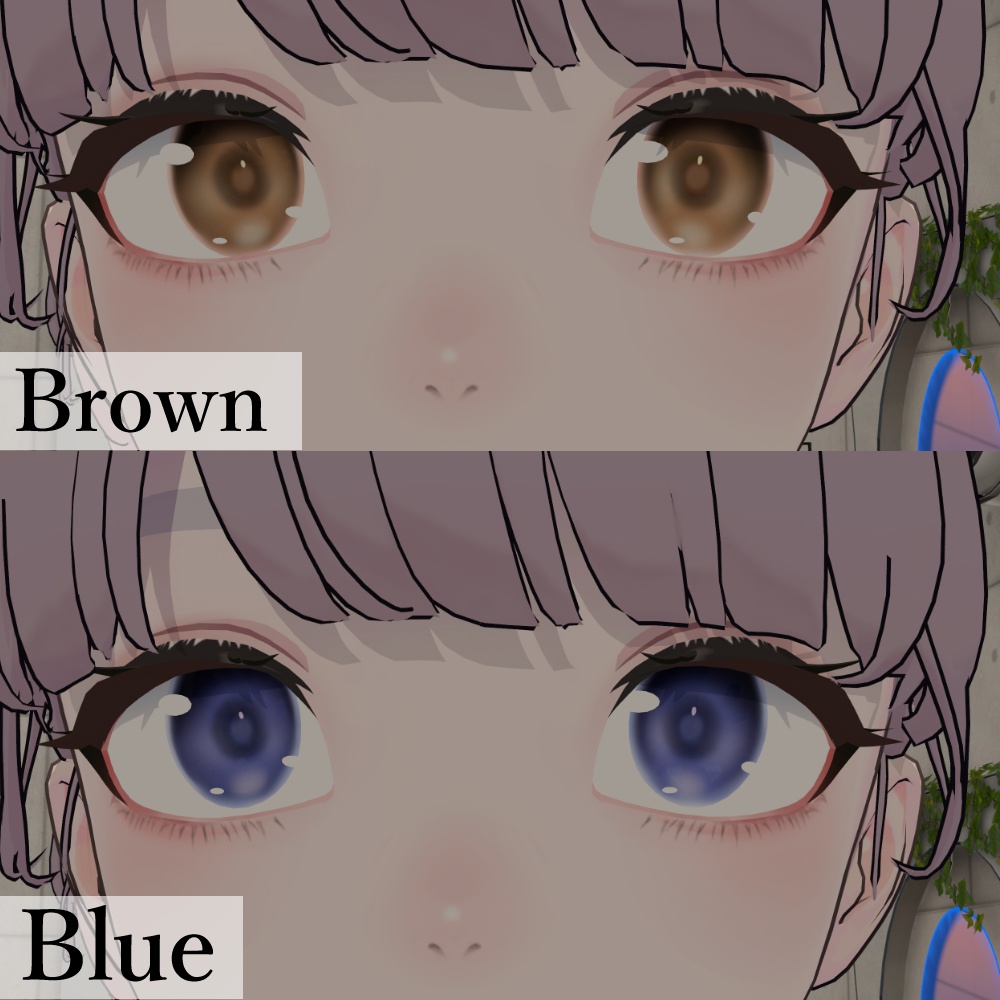 Lapwing対応メイクテクスチャ&アイテクスチャ