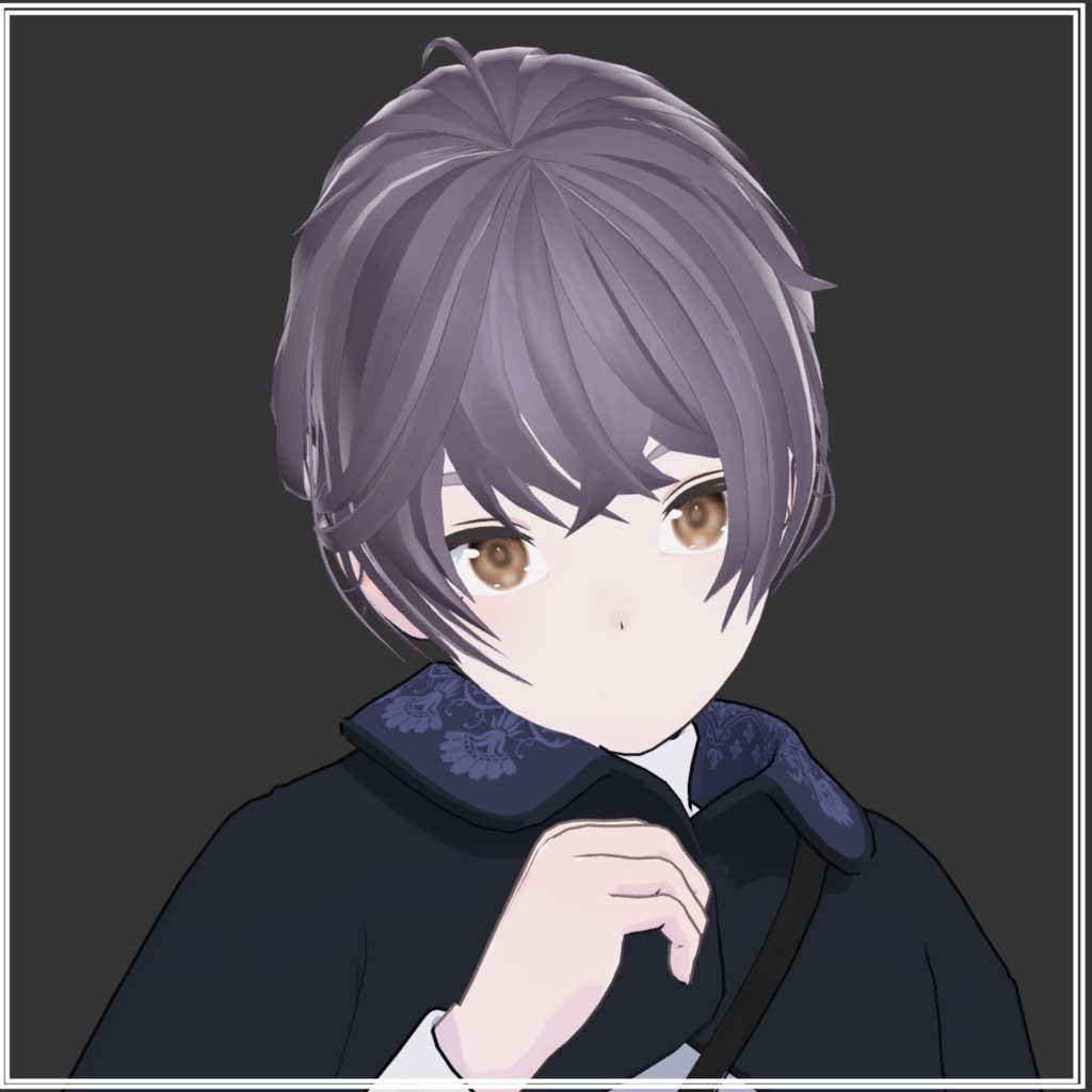 【VRChat】6アバター対応ShortHair