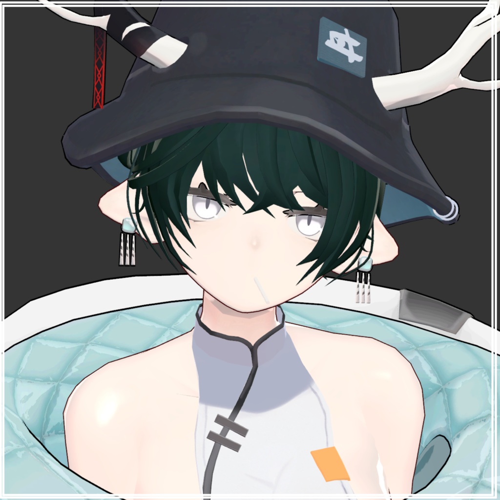 【VRChat】6アバター対応ShortHair