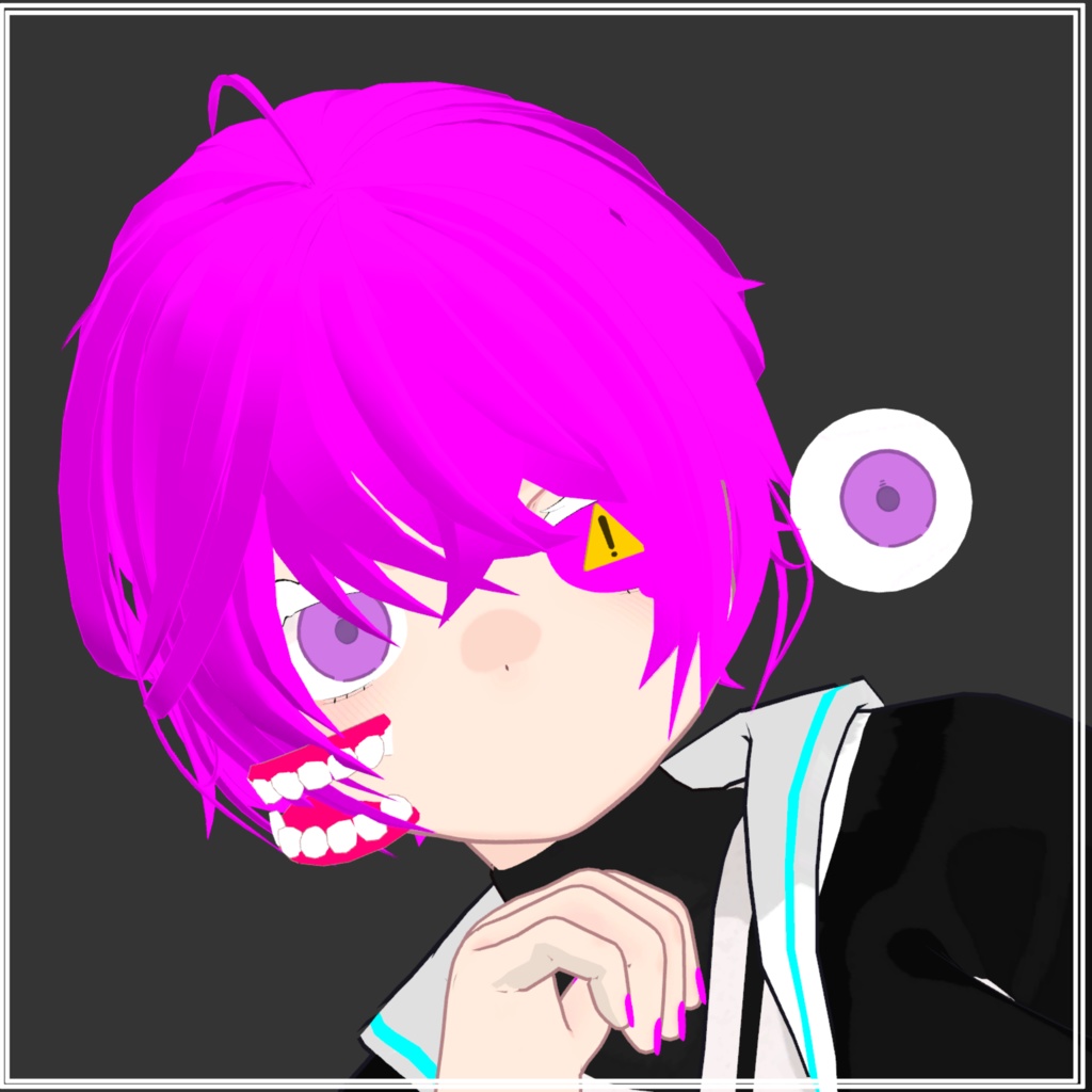 【VRChat】6アバター対応ShortHair