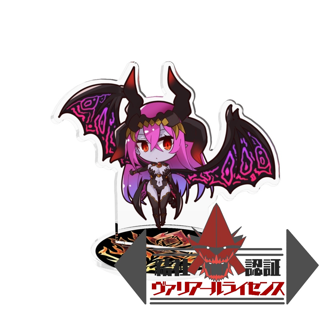 悪美叫喚の女幹部noreturn アクリルフィギュア