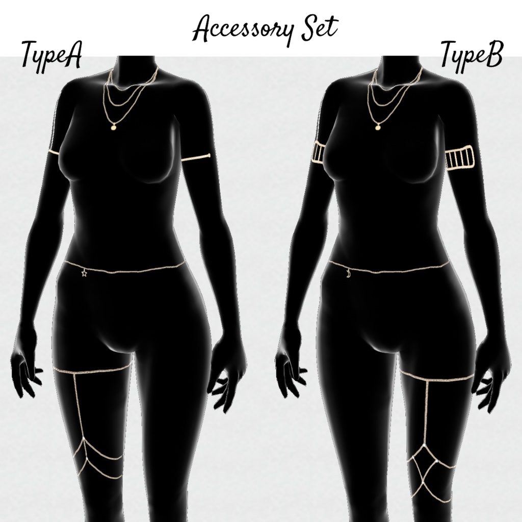 無料【VRoid】DenimBikini 3color デニムビキニ【テクスチャ】Free