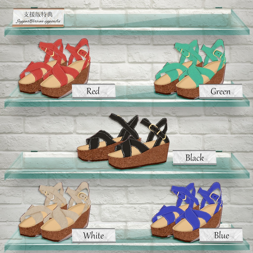 無料【VRoid】DenimTops SquareNeck 3color デニムトップス スクエアネック【テクスチャ】