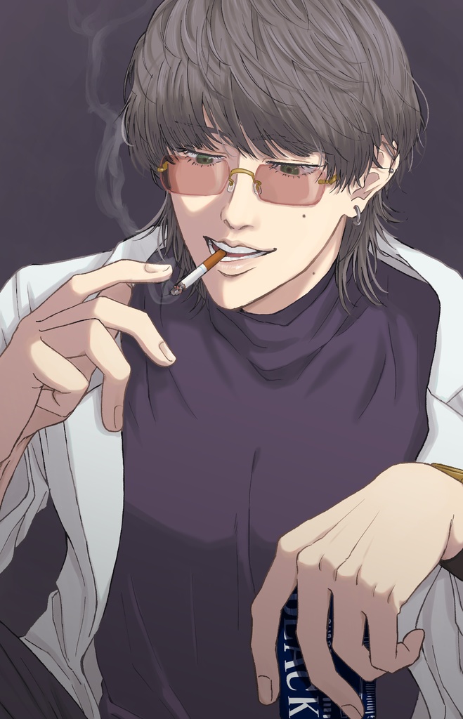 【ポストカード】近づいてはいけない男