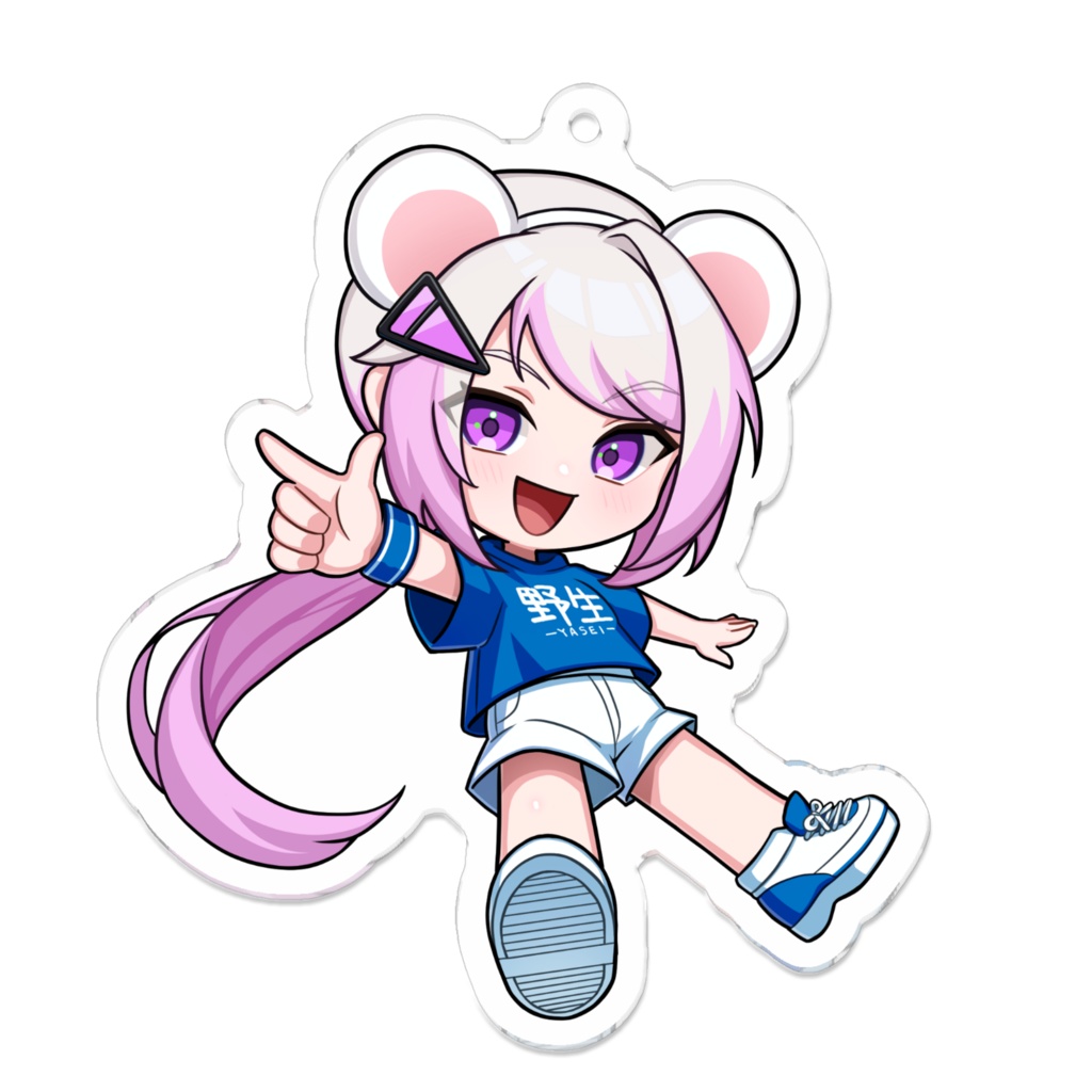 野生の獅子ファンアクキー