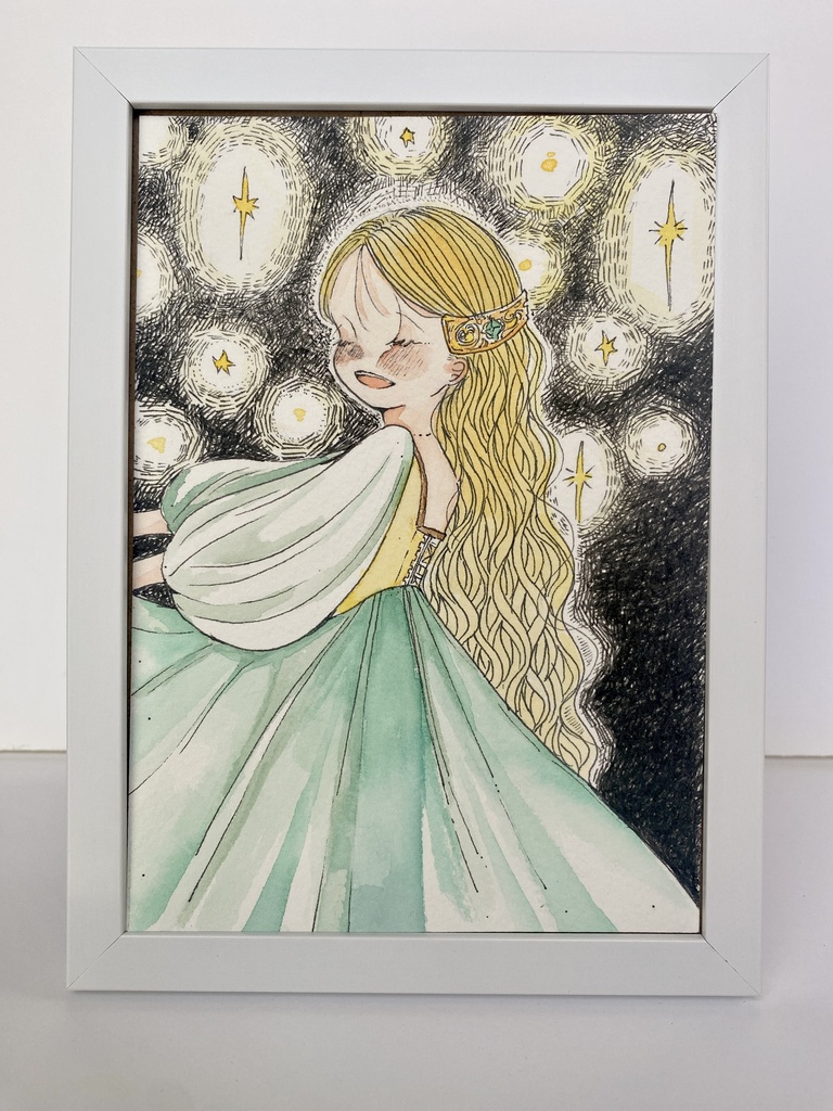 原画「ようこそ、星の灯る夜へ」