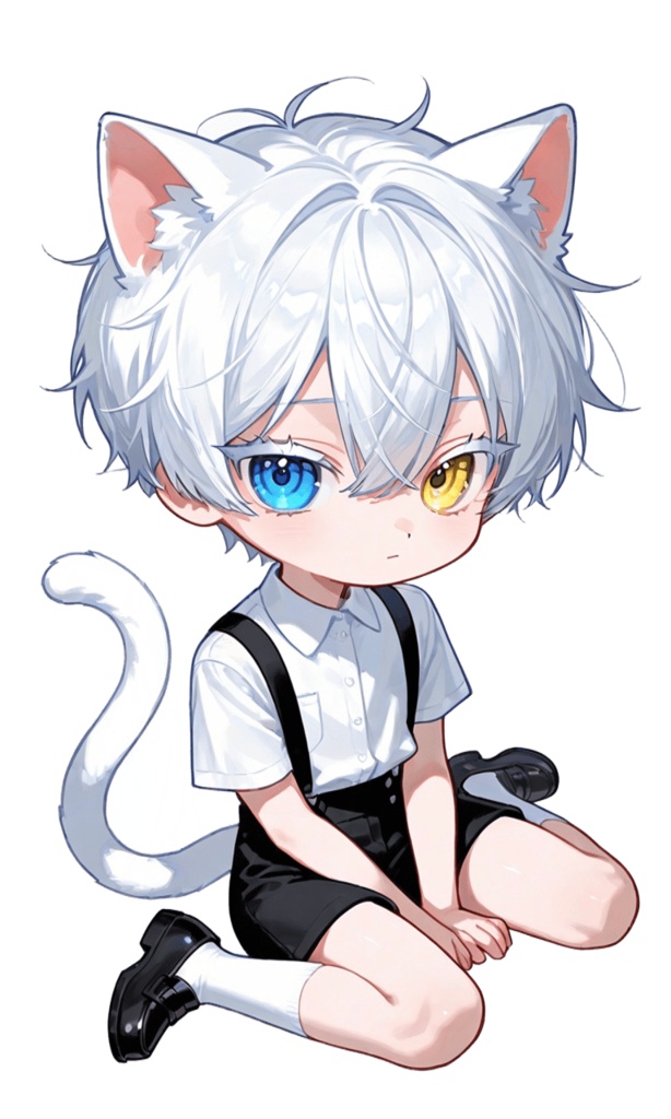 シロ ミニキャラアクリルスタンド