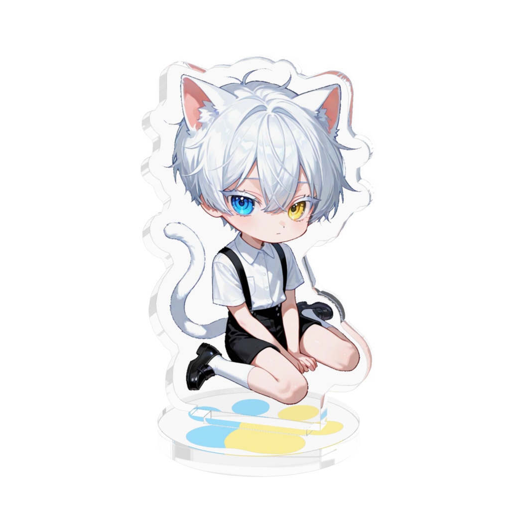 シロ ミニキャラアクリルスタンド