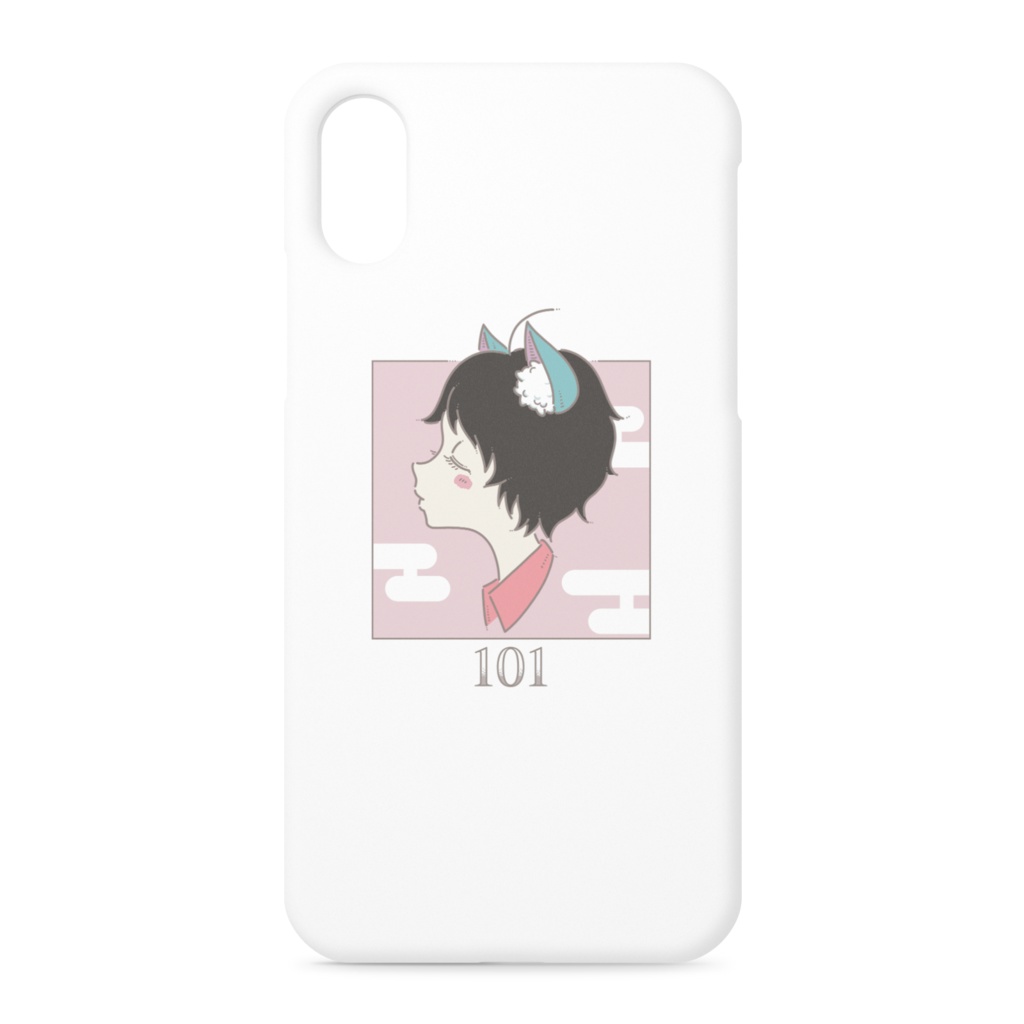 《市丸イチ✖しにんくん》101コラボiPhoneケース