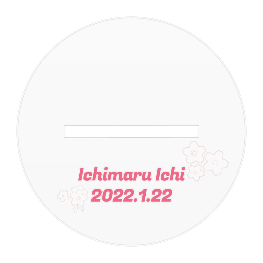 【 3rd Anniversary 】Acrylic Stand/type2