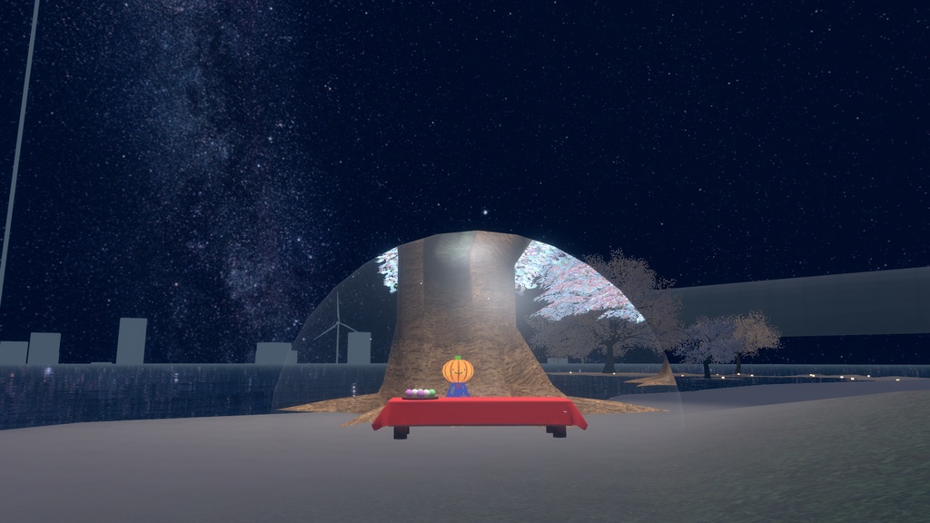 【MA版】どこでもお花見『さくらど~む』