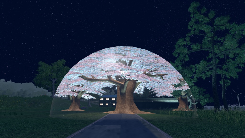 【MA版】どこでもお花見『さくらど~む』