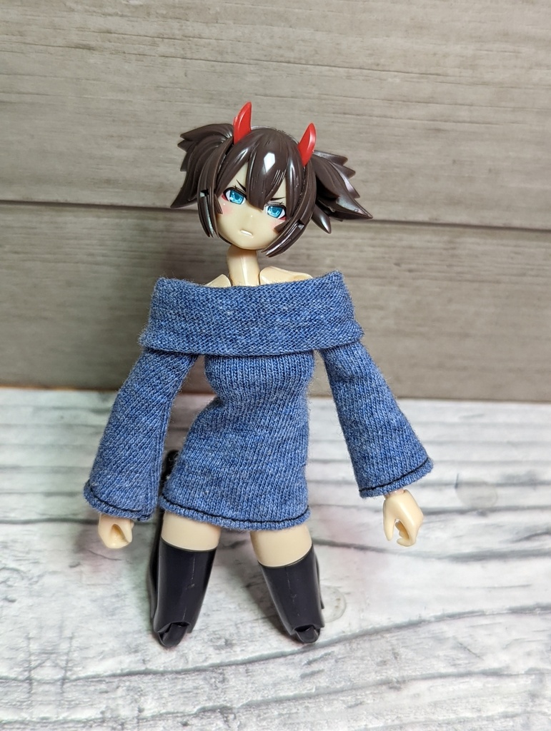 新色追加 ハンドメイド メガミデバイス 1/12 服 4wayワンピース