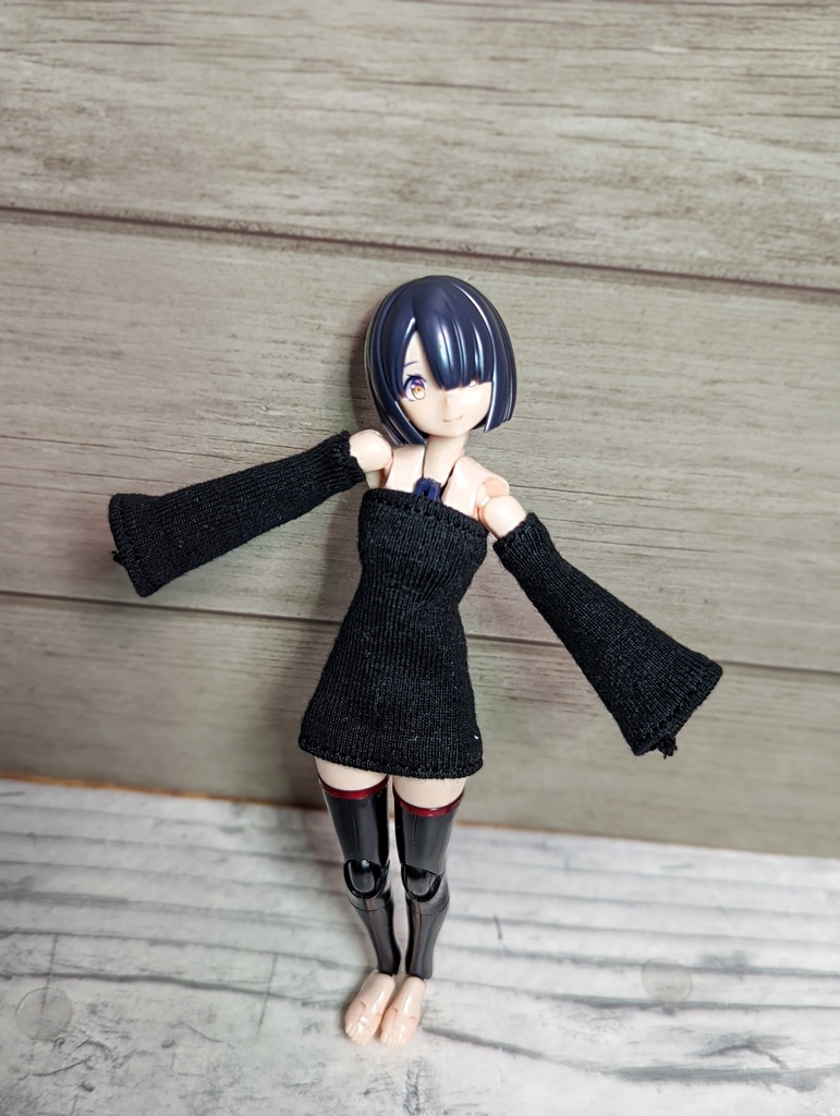 新色追加 ハンドメイド メガミデバイス 1/12 服 4wayワンピース