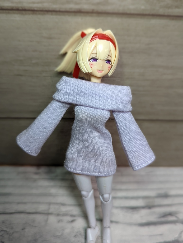 新色追加 ハンドメイド メガミデバイス 1/12 服 4wayワンピース