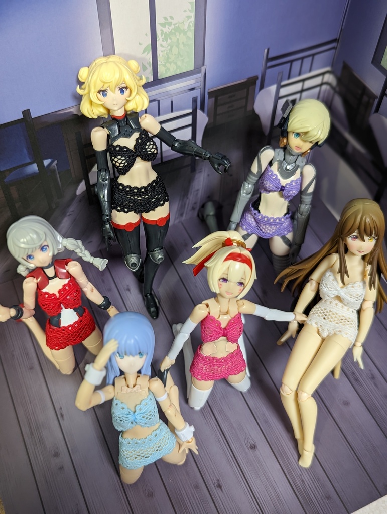 シンプル メガミデバイス 1/12 ランジェリー 服