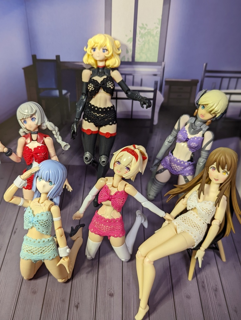 シンプル メガミデバイス 1/12 ランジェリー 服