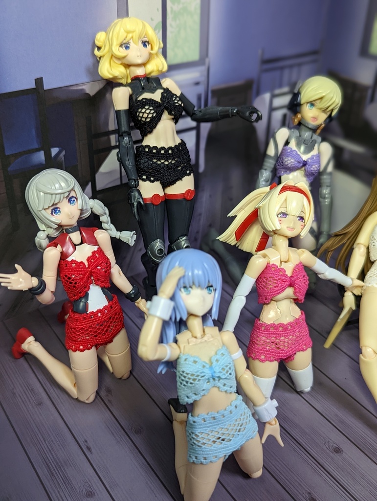 シンプル メガミデバイス 1/12 ランジェリー 服